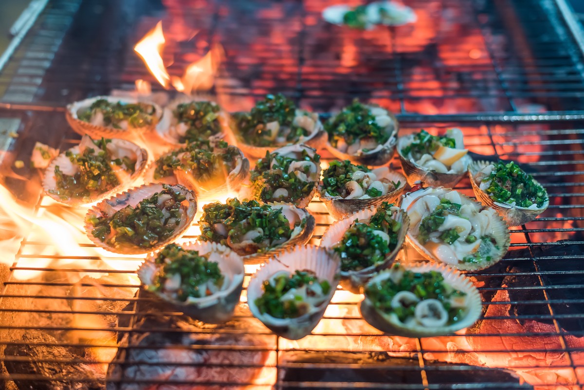 Grilled Razor Clams In Angsana Ho Tram
